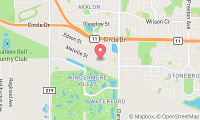 map, Mercedes-Benz Saskatoon