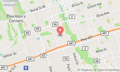 map, Oshawa Escape Rooms