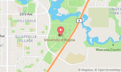 map, University of Regina