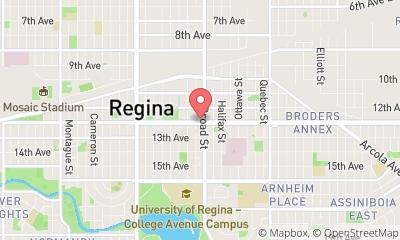 map, Ramada Plaza by Wyndham Regina Downtown