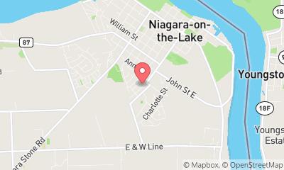 map, 627 on King Bed & Breakfast, Niagara on the lake