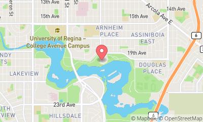 map, Saskatchewan Science Centre