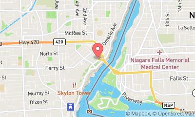 map, Falls Avenue Resort