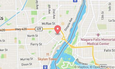 map, Clifton Victoria Inn at the Falls