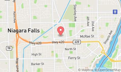 map, Niagara Falls School of Music