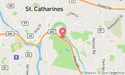 map, Ballhockey.com Athletic Centre