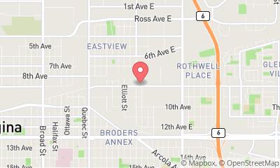 map, Access Storage - Regina Central