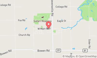 map, Niagara Guitar Lessons