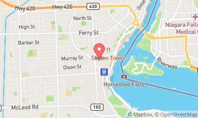 map, Hilton Hotel/Fallsview Casino