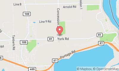 map, Queenston Golf Club