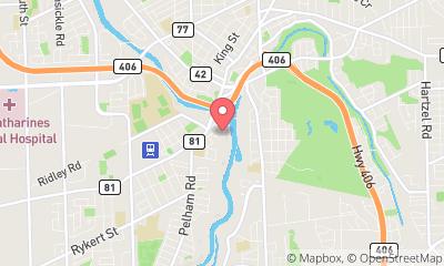 map, Rodman Hall Art Centre