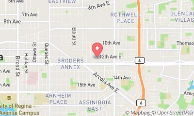 map, Avenue Living - Regina Office