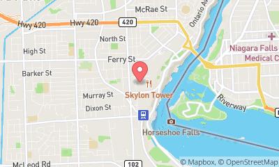 map, Niagara Falls IMAX Theatre