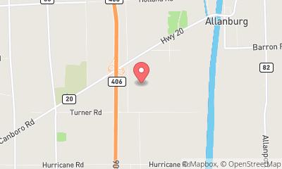 map, Can-View Drive-In