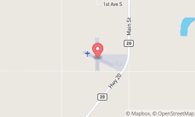 map, Humboldt Airport