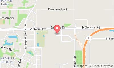 map, Landmark Cinemas Regina