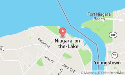 map, Brewer's Cottage Niagara-on-the-Lake