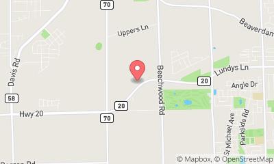 map, Lundy Manor Wine Cellars