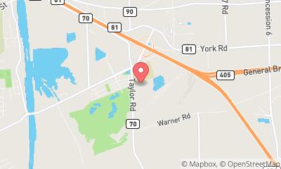 map, Niagara College Teaching Winery