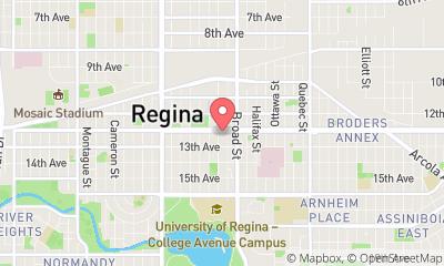 map, Crave Kitchen + Wine Bar