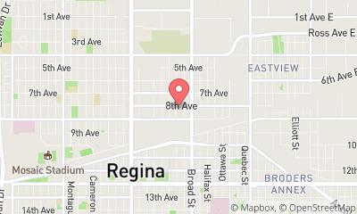 map, Industrial Luv Products Inc.