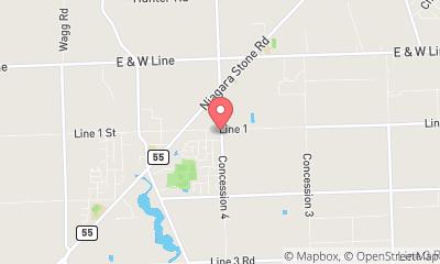 map, Niagara Guest House