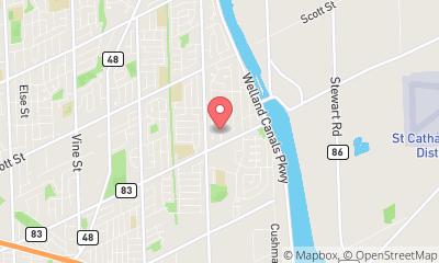 map, St. Lawrence Village