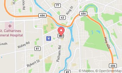 map, St.Catharines Brazilian Jiu Jitsu