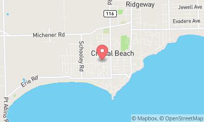 map, Crystal Beach Cottage Rental Ltd