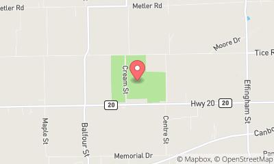 map, Peninsula Lakes Golf Club