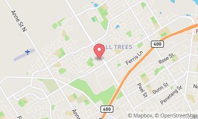 map, Hock Shop Canada