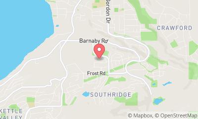 map, Dream Dance Club Kelowna