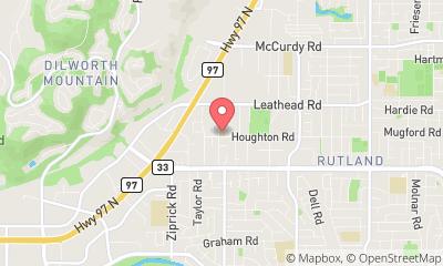 map, Kelowna Bhangra Academy