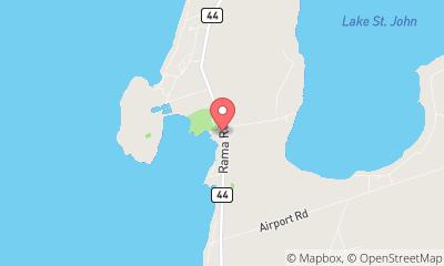 map, Camp Couchiching Community Hub