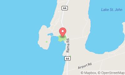 map, Camp Couchiching