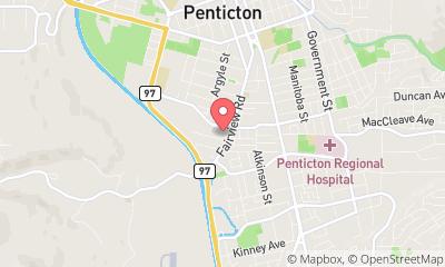 map, Penticton Virtual Reality Studio