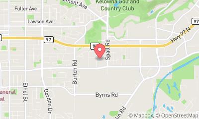 map, Kelowna Karate and Fitness