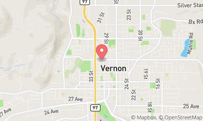 map, Tourism Vernon