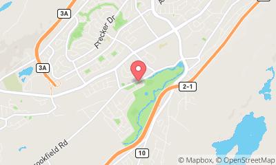 map, Bowring Park Parking Lot