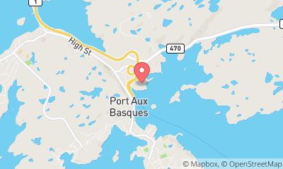 map, Marine Atlantic - Channel-Port aux Basques Ferry Terminal
