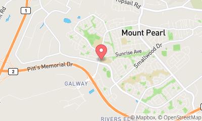 map, Mount Pearl School Of Martial Arts