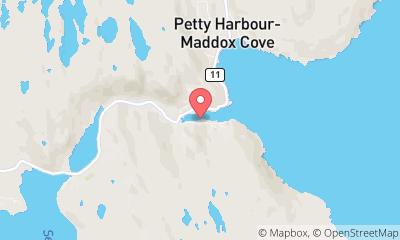 map, Petty Harbour Mini Aquarium