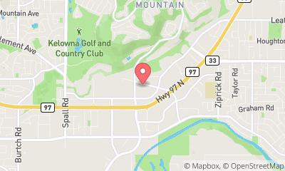 map, Ballet Kelowna