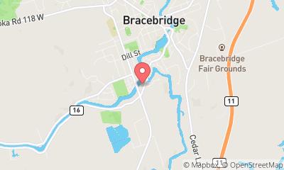 map, Muskoka Bowling