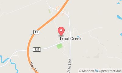 map, sugar house,maple syrup process,maple syrup making,sugar bush,CanaGuide,homemade maple syrup,maple syrup production,sap house,Long's Maple Syrup,maple sugar making,maple tapping,syrup shack, Long's Maple Syrup - Sugar Shack in Trout Creek (ON) | CanaGuide near me