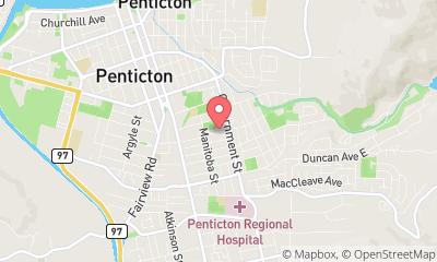 map, Mutts and Motorcycles - Motorcycle, Sled and Atv Service Penticton