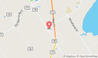 map, Orillia Ball Hockey Club
