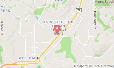 map, 9Round West Kelowna