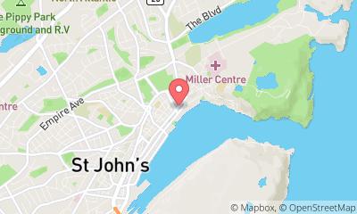 map, Courtyard by Marriott St. John's Newfoundland