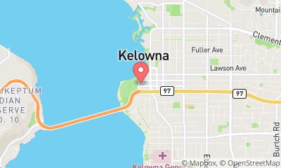 map, Hotel Zed Kelowna